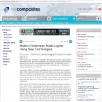 Netcomposites website Resintex Tech Mattia Yachts Infusion application story